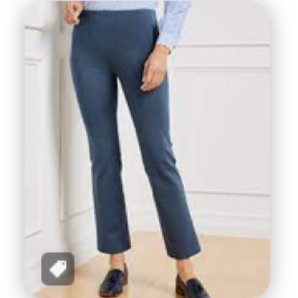 Talbots Montauk Pants - Denim Heather 4